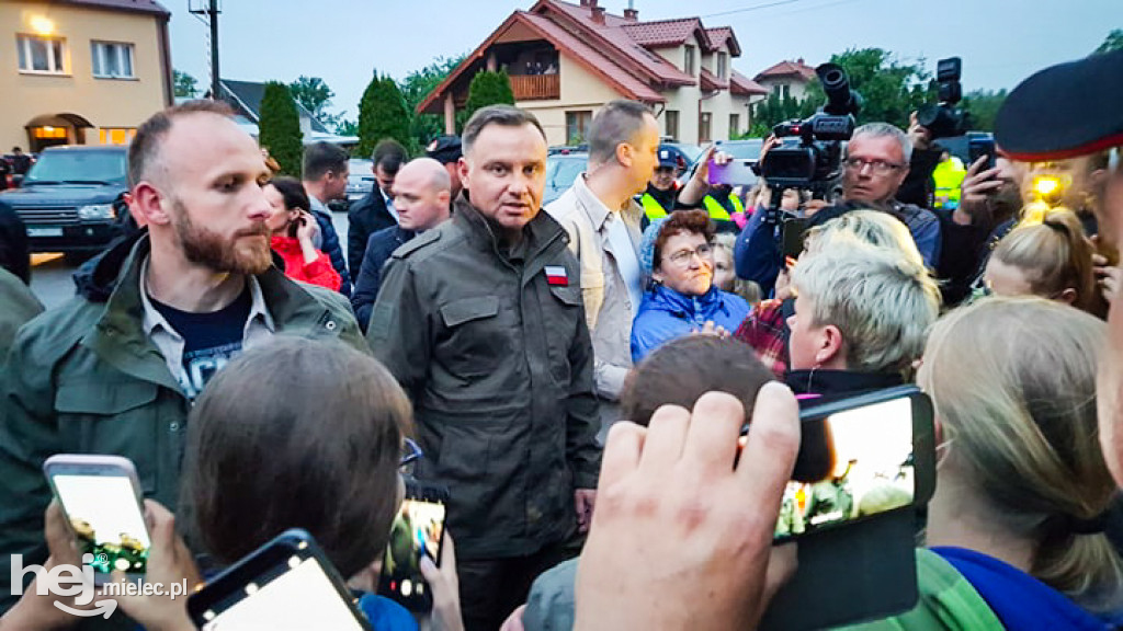 Prezydent Andrzej Duda w Izbiskach