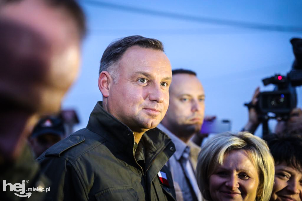 Prezydent Andrzej Duda w Izbiskach