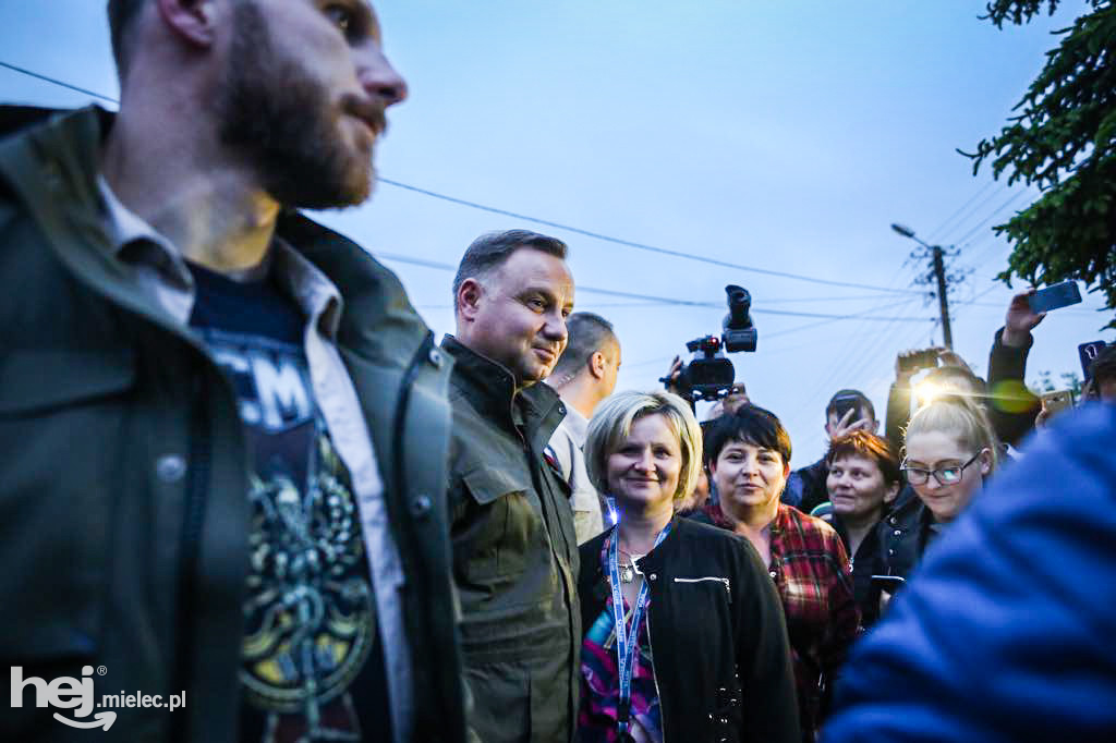 Prezydent Andrzej Duda w Izbiskach