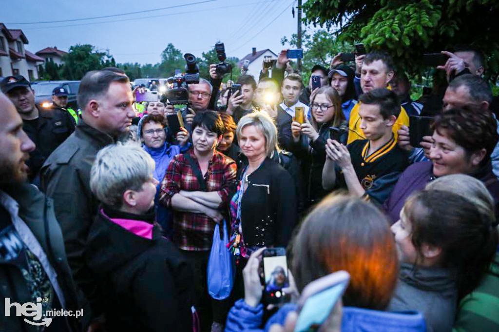 Prezydent Andrzej Duda w Izbiskach