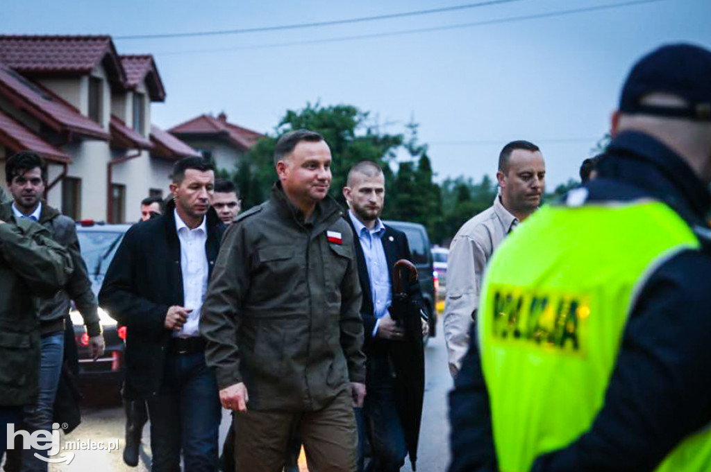Prezydent Andrzej Duda w Izbiskach