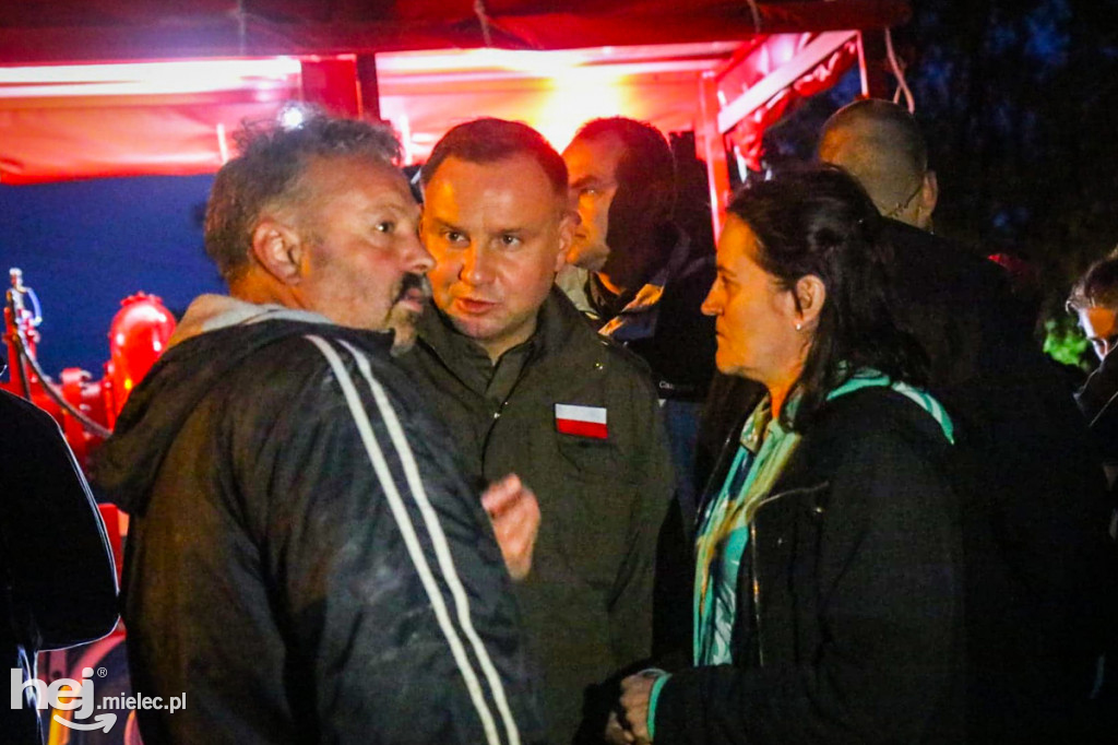 Prezydent Andrzej Duda w Izbiskach