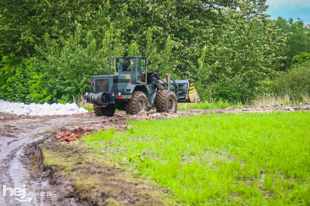 Powódź w powiecie mieleckim - 23 maja 2019