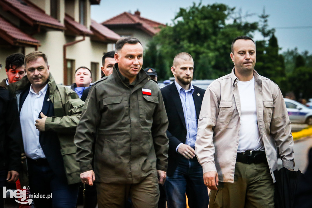 Prezydent Andrzej Duda w Izbiskach