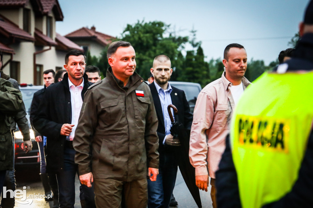 Prezydent Andrzej Duda w Izbiskach