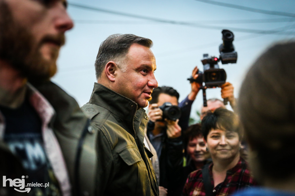 Prezydent Andrzej Duda w Izbiskach