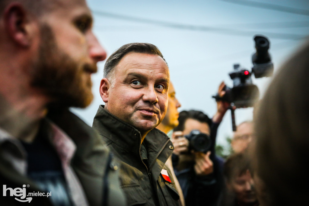 Prezydent Andrzej Duda w Izbiskach