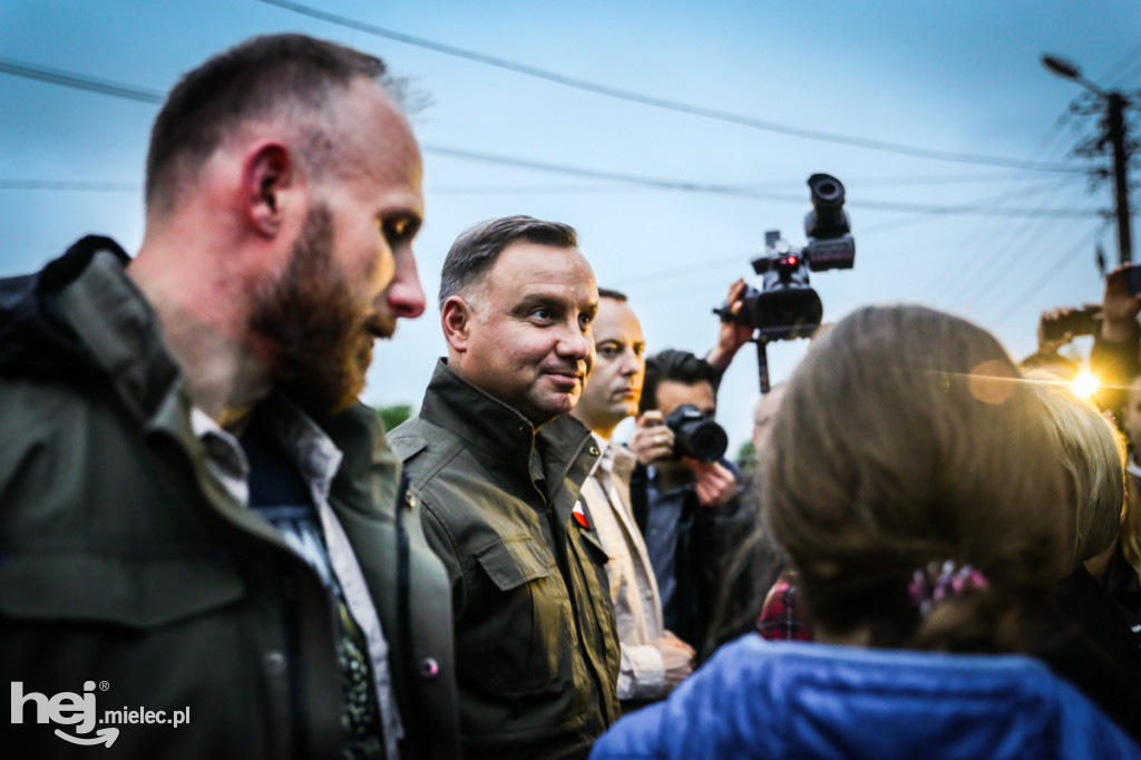 Prezydent Andrzej Duda w Izbiskach