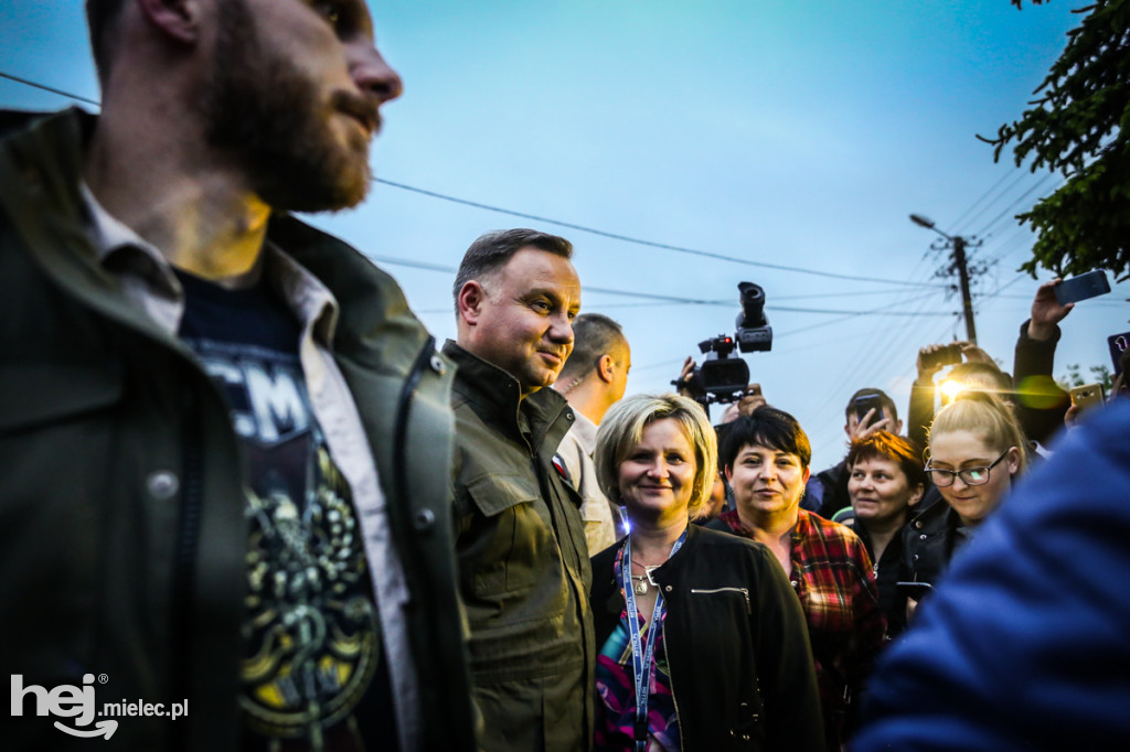 Prezydent Andrzej Duda w Izbiskach