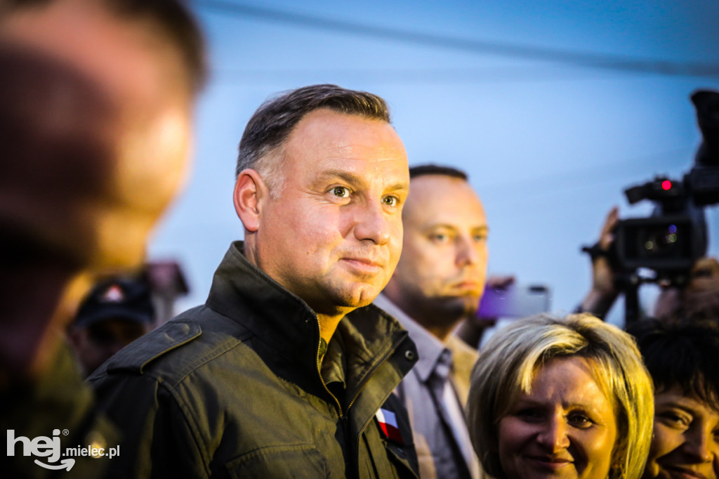 Prezydent Andrzej Duda w Izbiskach