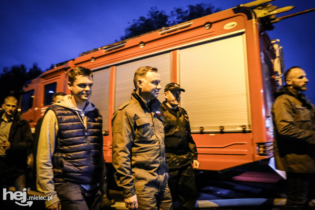 Prezydent Andrzej Duda w Izbiskach