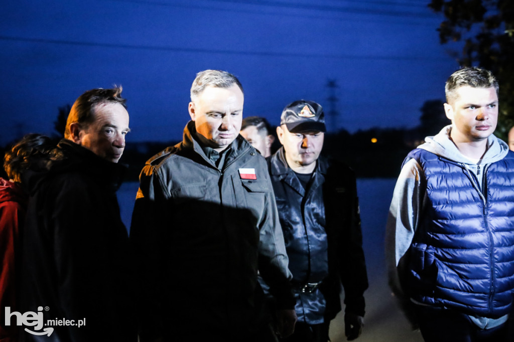 Prezydent Andrzej Duda w Izbiskach