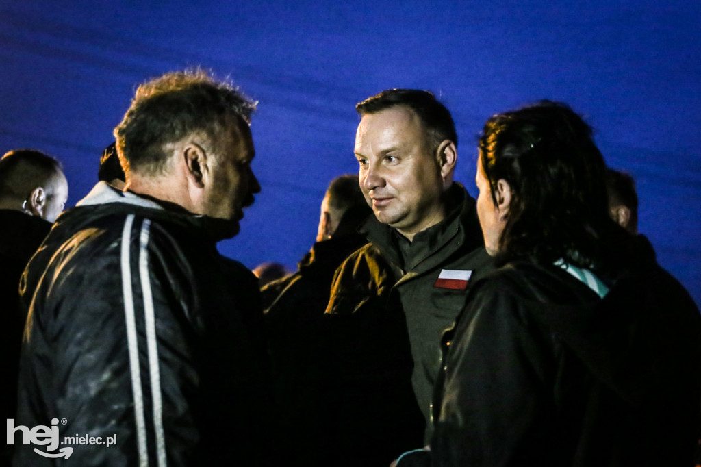 Prezydent Andrzej Duda w Izbiskach