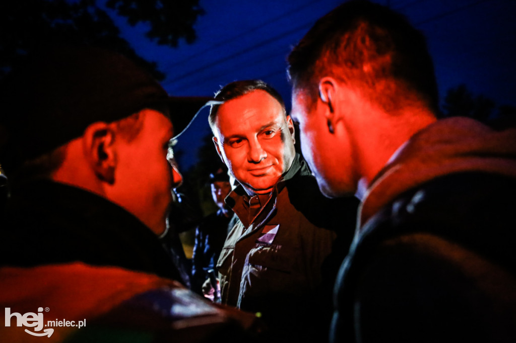 Prezydent Andrzej Duda w Izbiskach
