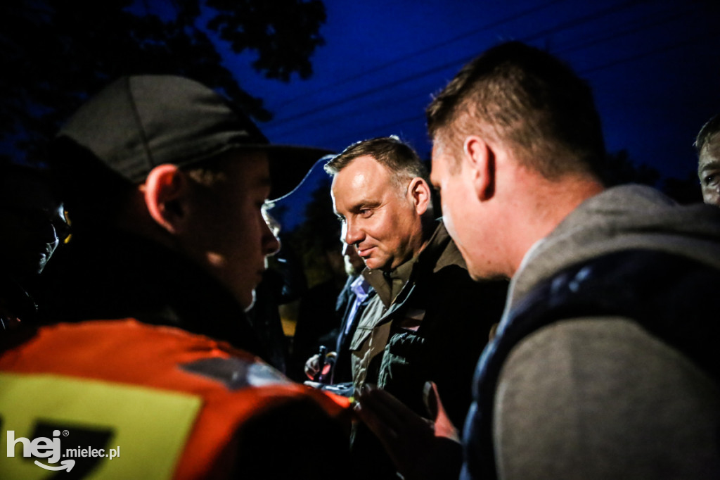 Prezydent Andrzej Duda w Izbiskach