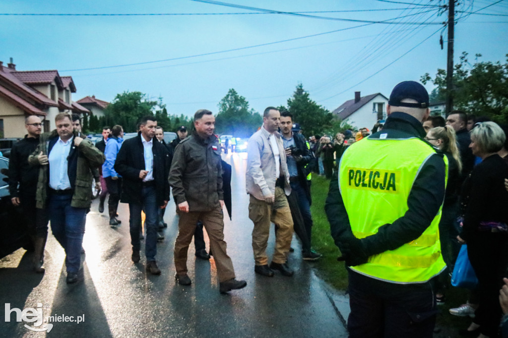 Prezydent Andrzej Duda w Izbiskach