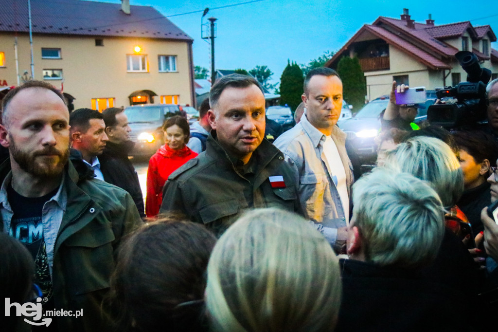 Prezydent Andrzej Duda w Izbiskach