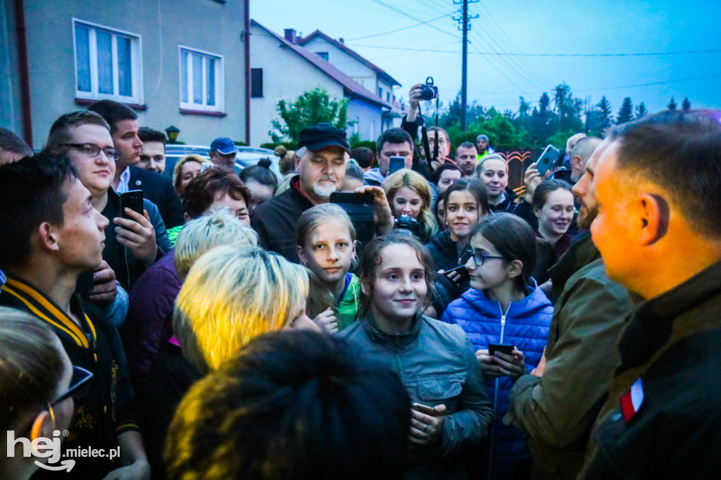 Prezydent Andrzej Duda w Izbiskach