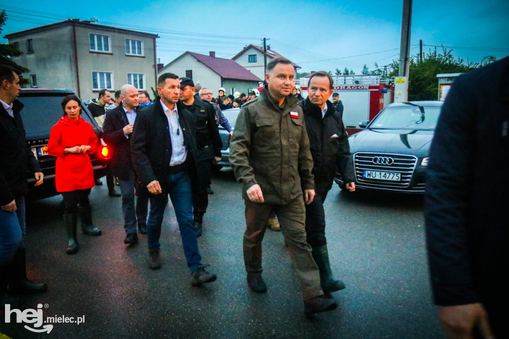 Prezydent Andrzej Duda w Izbiskach