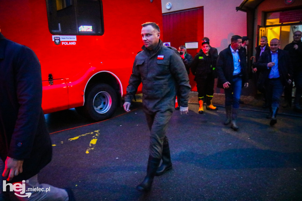 Prezydent Andrzej Duda w Izbiskach