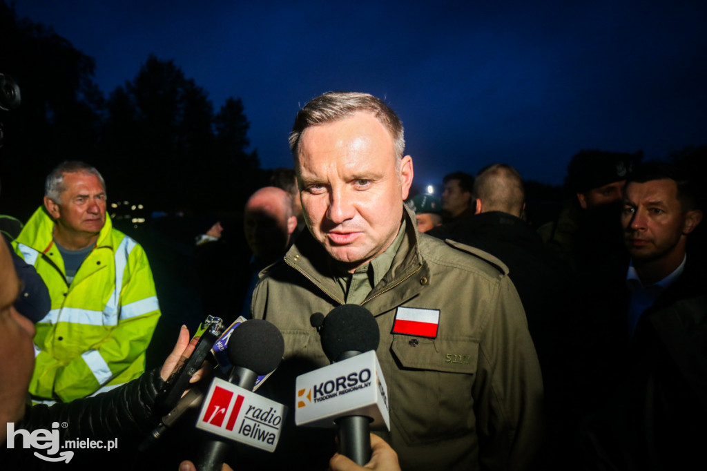 Prezydent Andrzej Duda w Izbiskach
