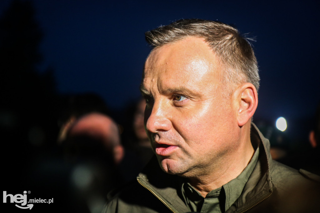 Prezydent Andrzej Duda w Izbiskach