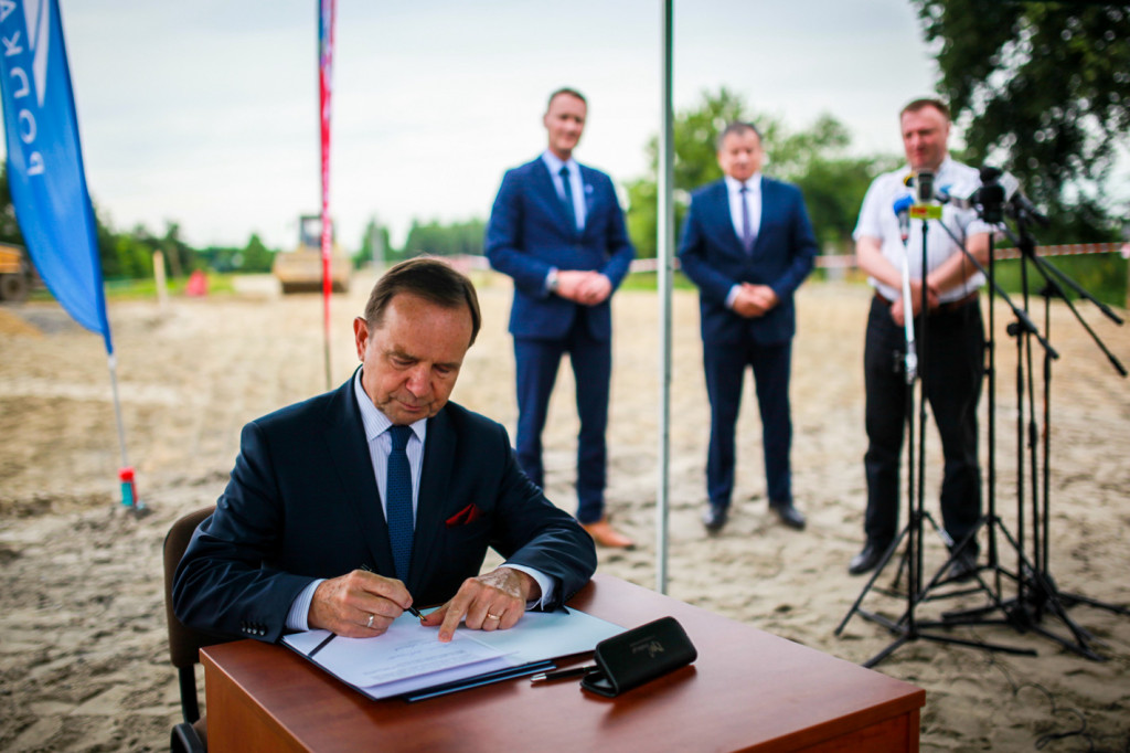 Podpisanie porozumienia ws. wiaduktu