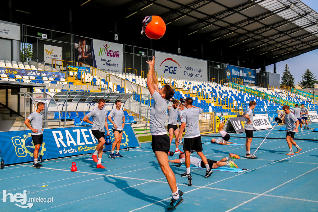 Trening siły PGE FKS Stal Mielec