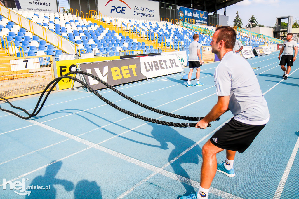 Trening siły PGE FKS Stal Mielec