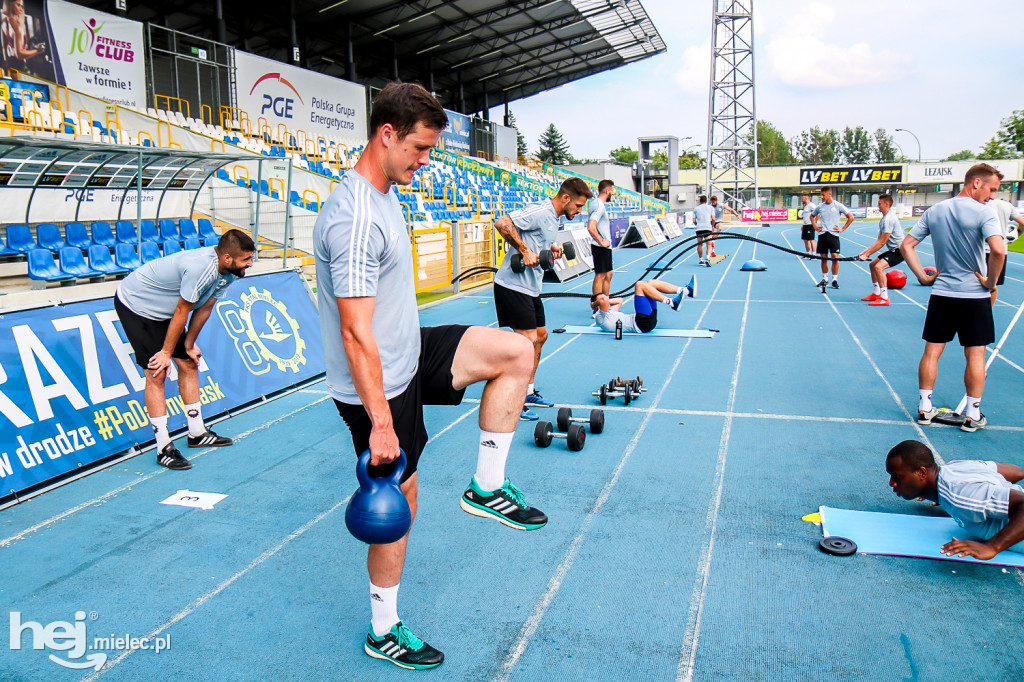 Trening siły PGE FKS Stal Mielec
