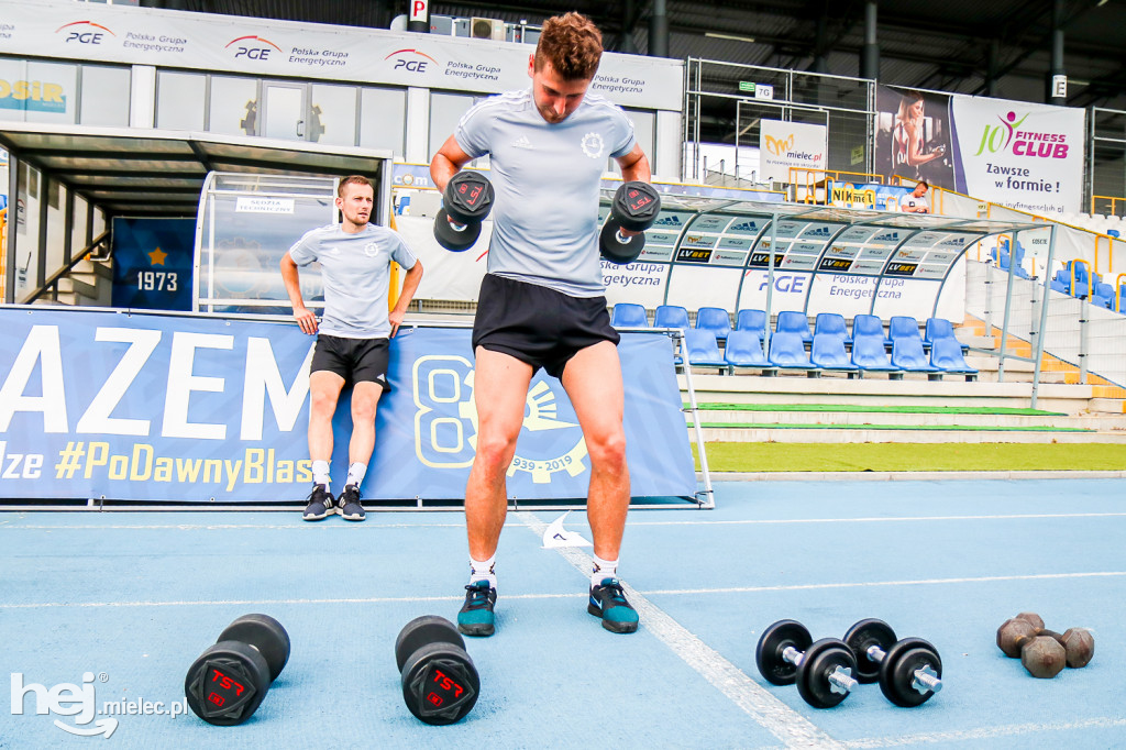 Trening siły PGE FKS Stal Mielec