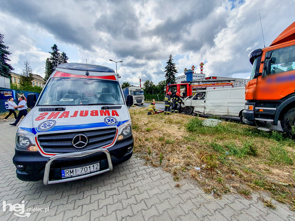 Wypadek przy bramie głównej SSE