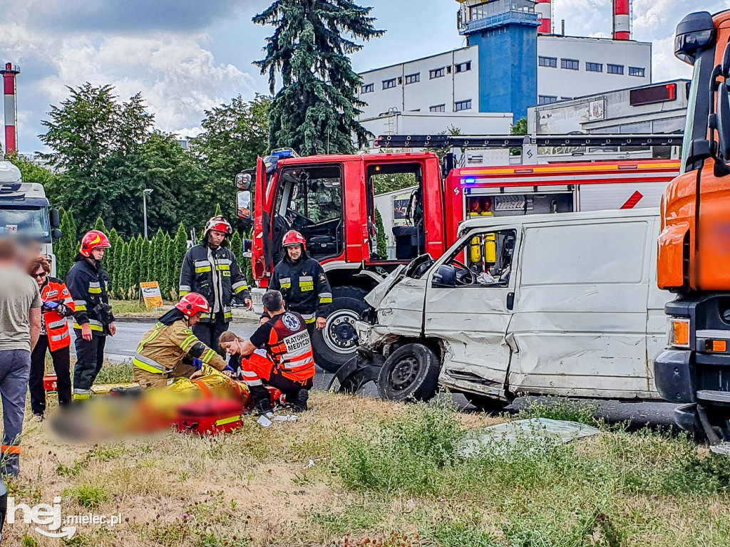 Wypadek przy bramie głównej SSE