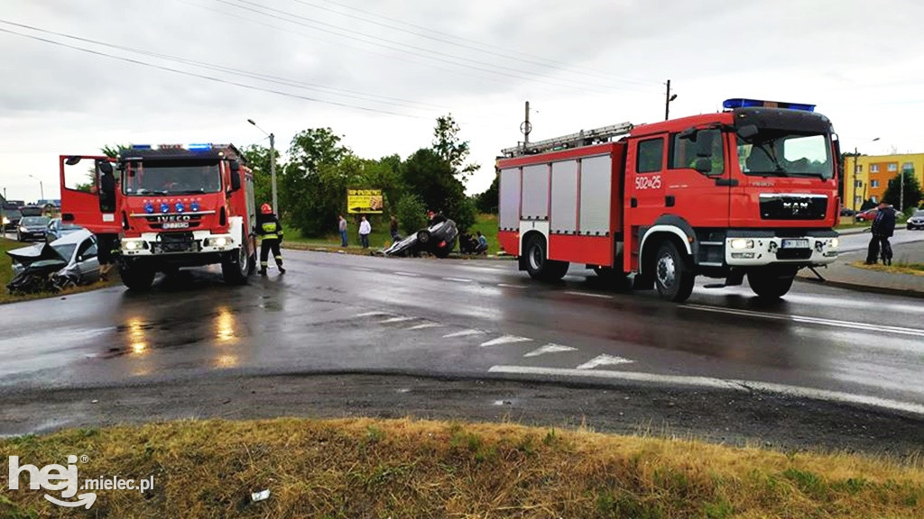 Wypadek w Chorzelowie