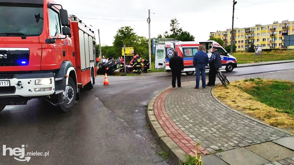 Wypadek w Chorzelowie