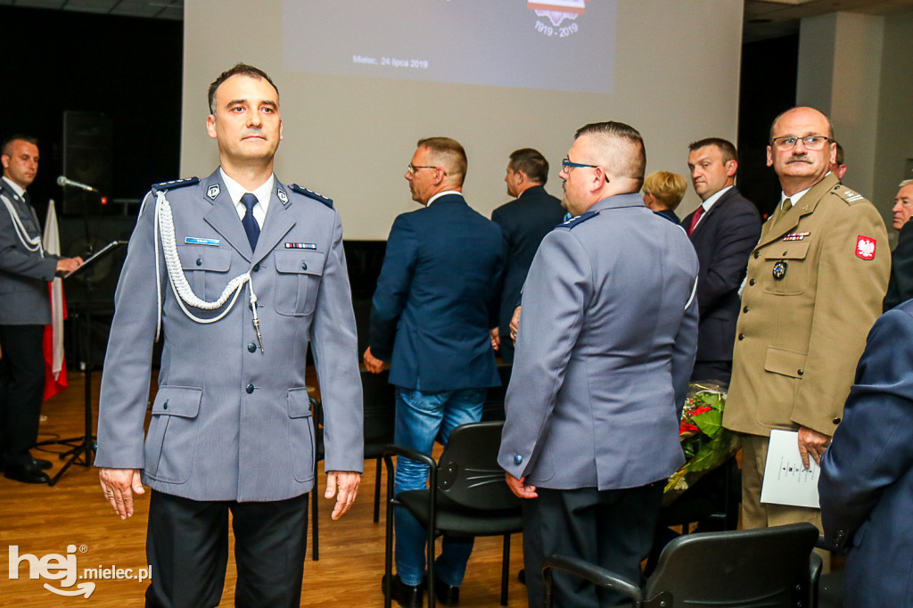 100-lecie Policji: apel w Mielcu