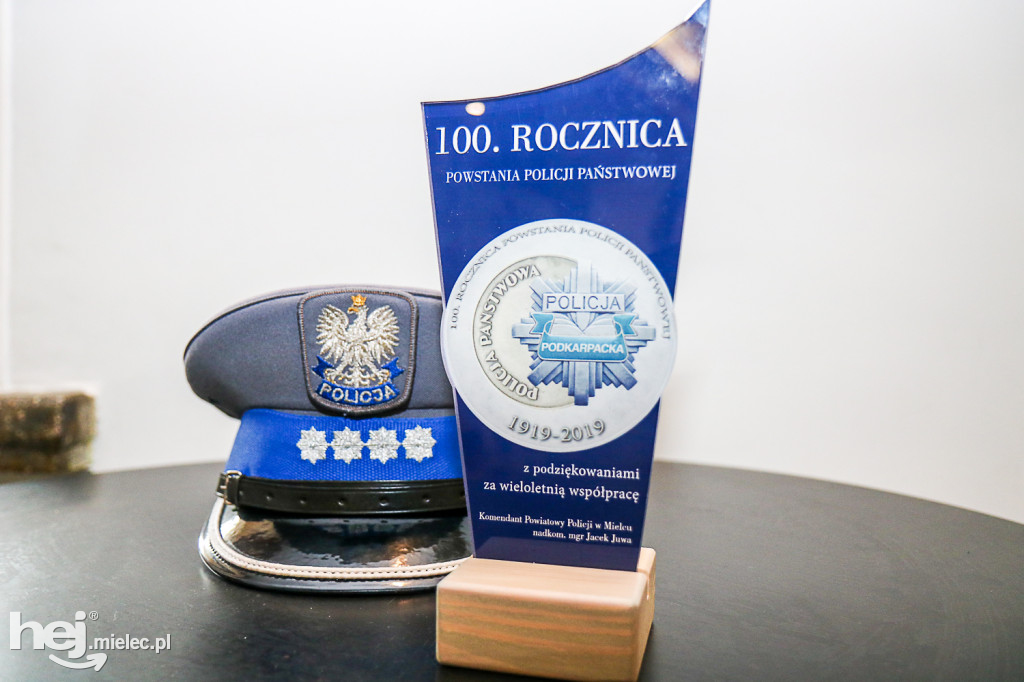 100-lecie Policji: apel w Mielcu
