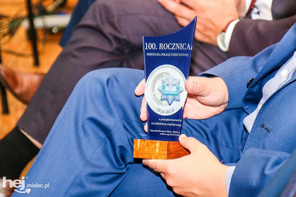 100-lecie Policji: apel w Mielcu
