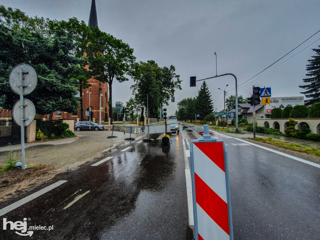 Utrudnienia w Chorzelowie - 24 lipca 2019