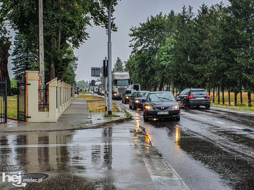 Utrudnienia w Chorzelowie - 24 lipca 2019