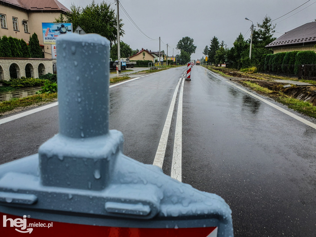 Utrudnienia w Chorzelowie - 24 lipca 2019