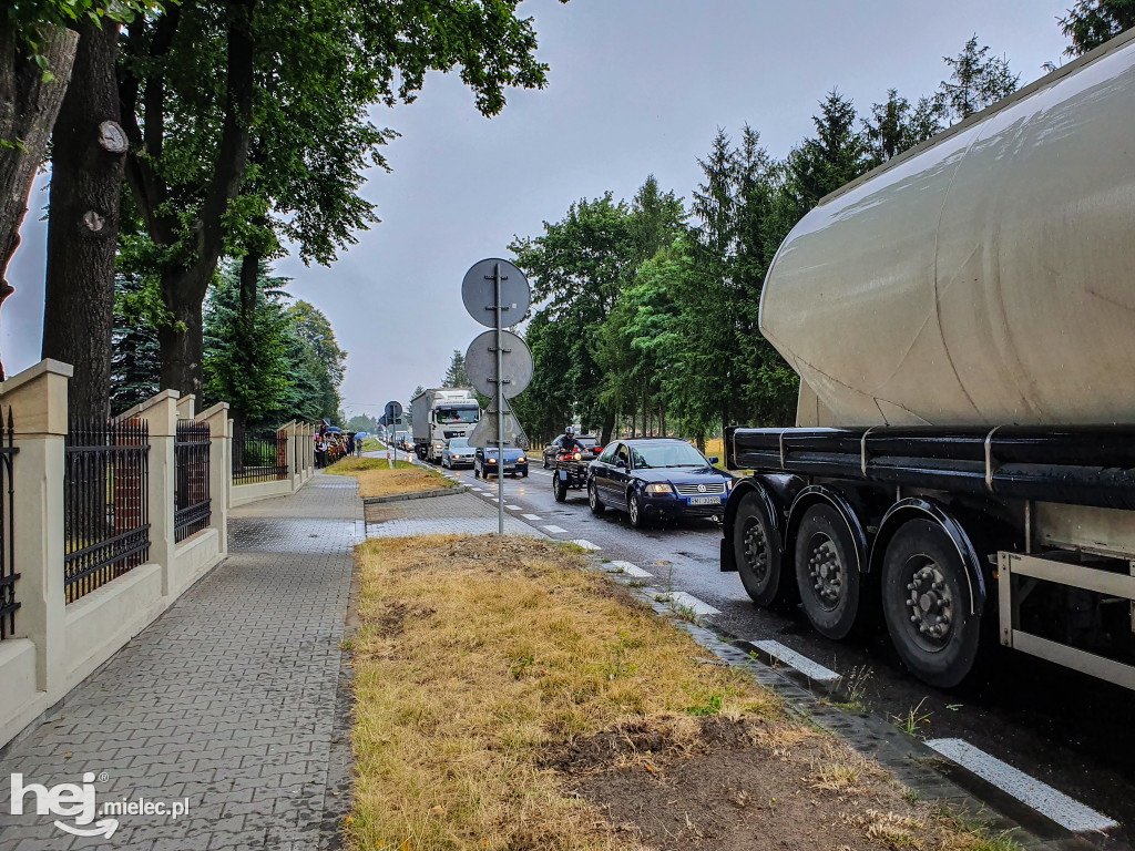 Utrudnienia w Chorzelowie - 24 lipca 2019