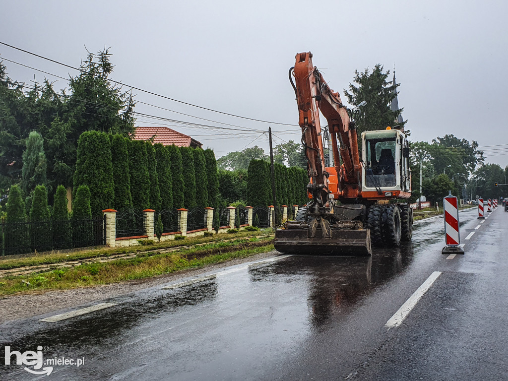 Utrudnienia w Chorzelowie - 24 lipca 2019