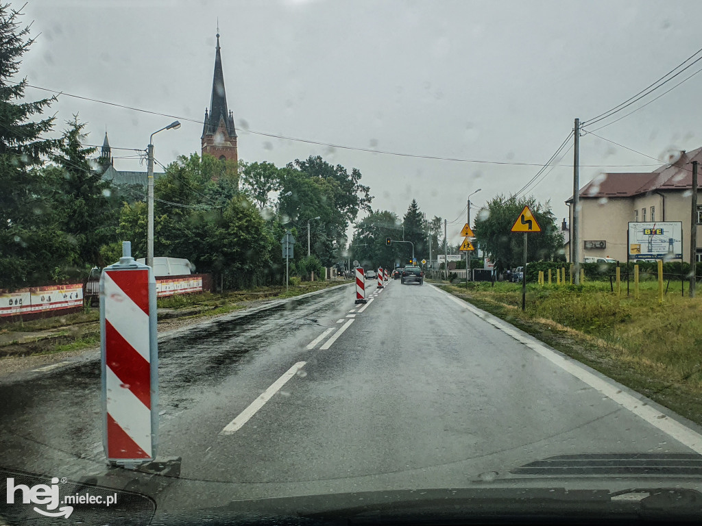 Utrudnienia w Chorzelowie - 24 lipca 2019