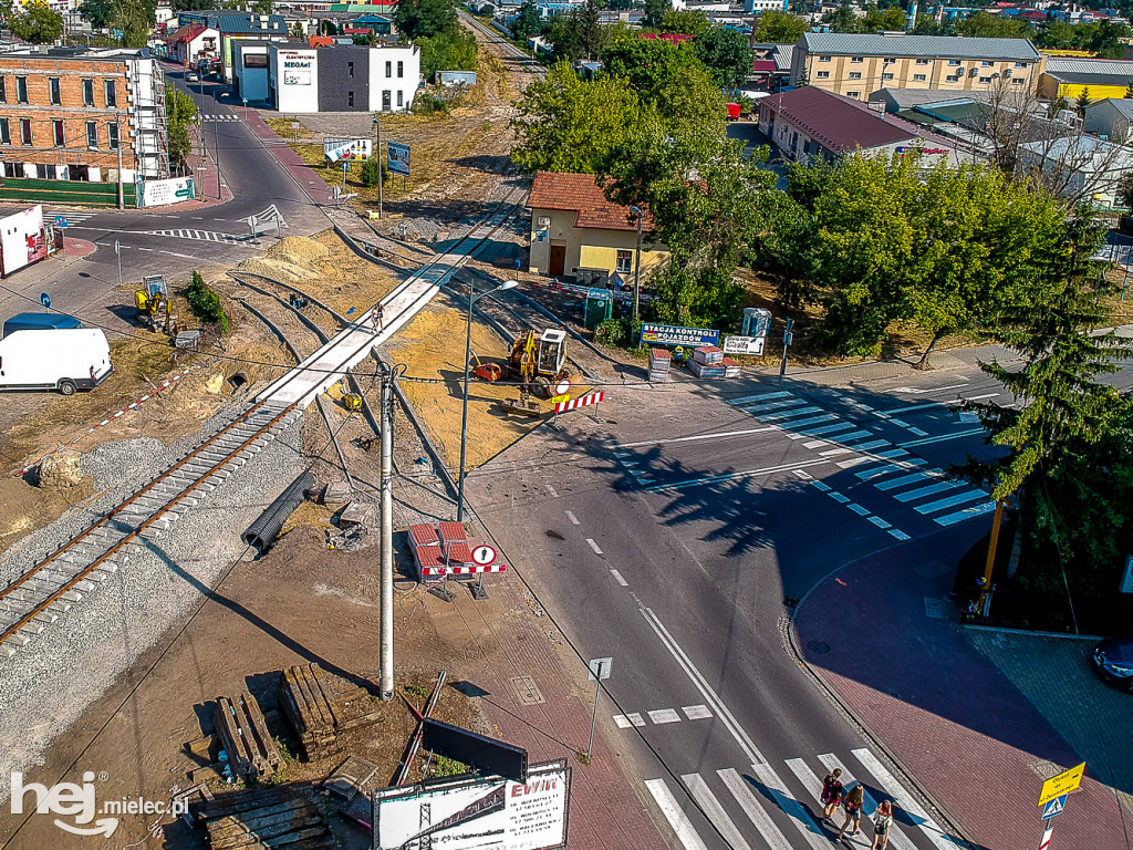 DRON: Modernizacja przejazdu kolejowego