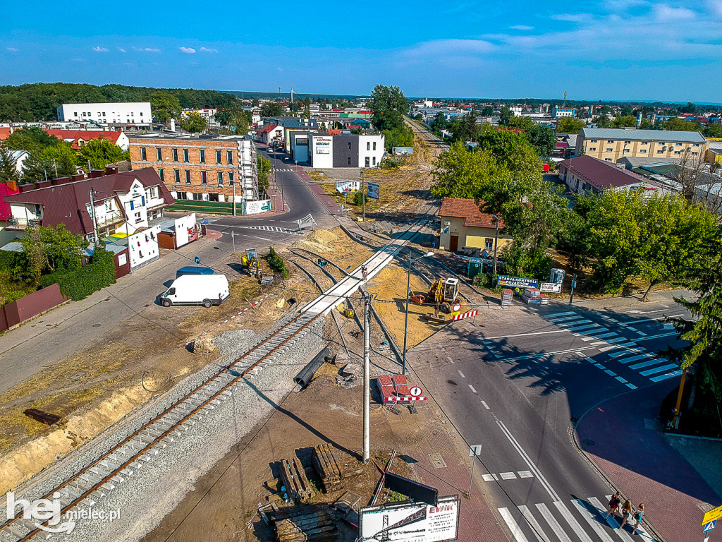 DRON: Modernizacja przejazdu kolejowego