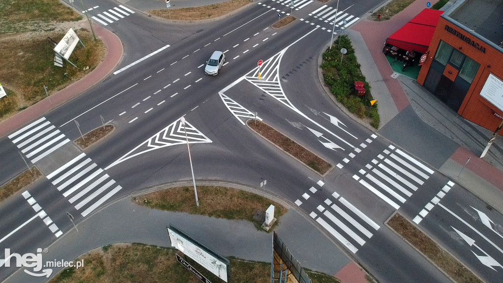 DRON: Zmiana organizacji ruchu na skrzyżowaniu przy Warce