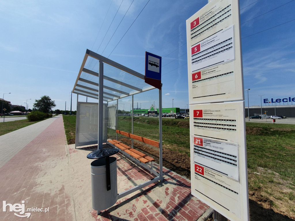 Nowe przystanki