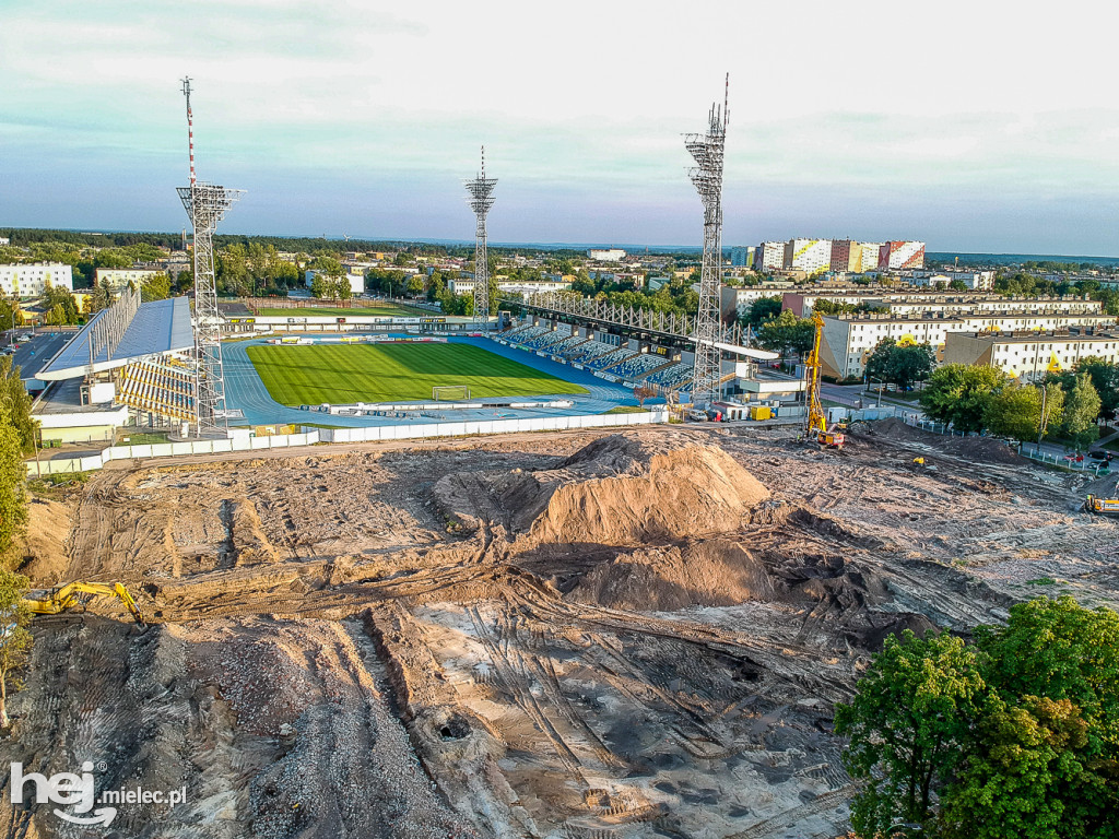 Co się dzieje na budowie hali sportowej