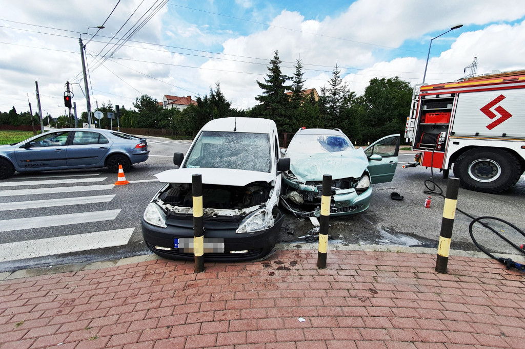 Kolizja na Szafera